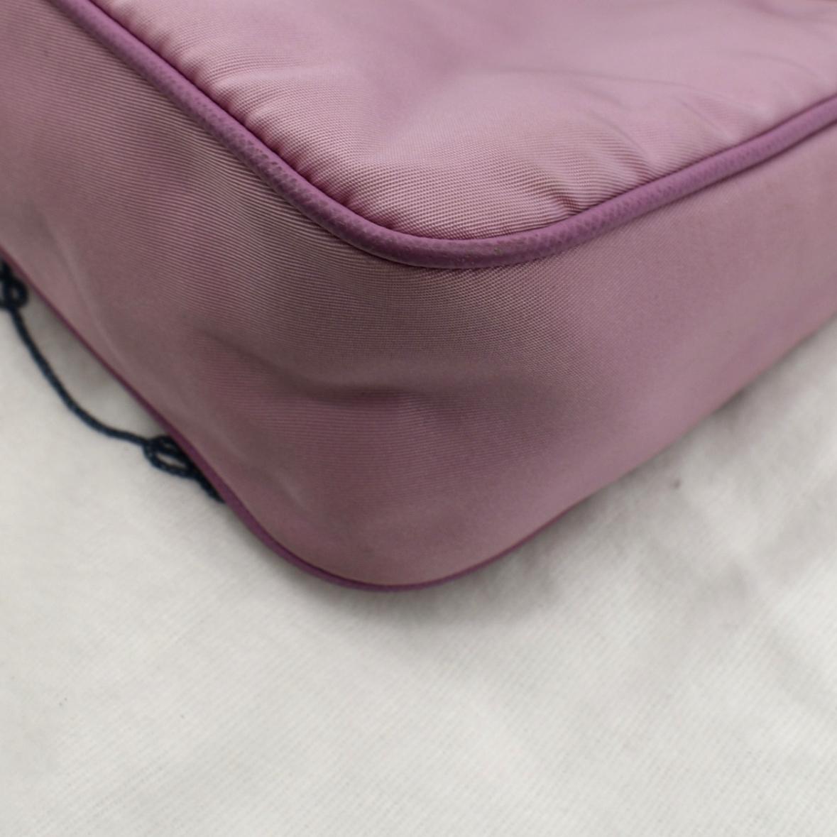 PRADA Re-Edition 2005 Re-Nylon Shoulder Bag Light Pink