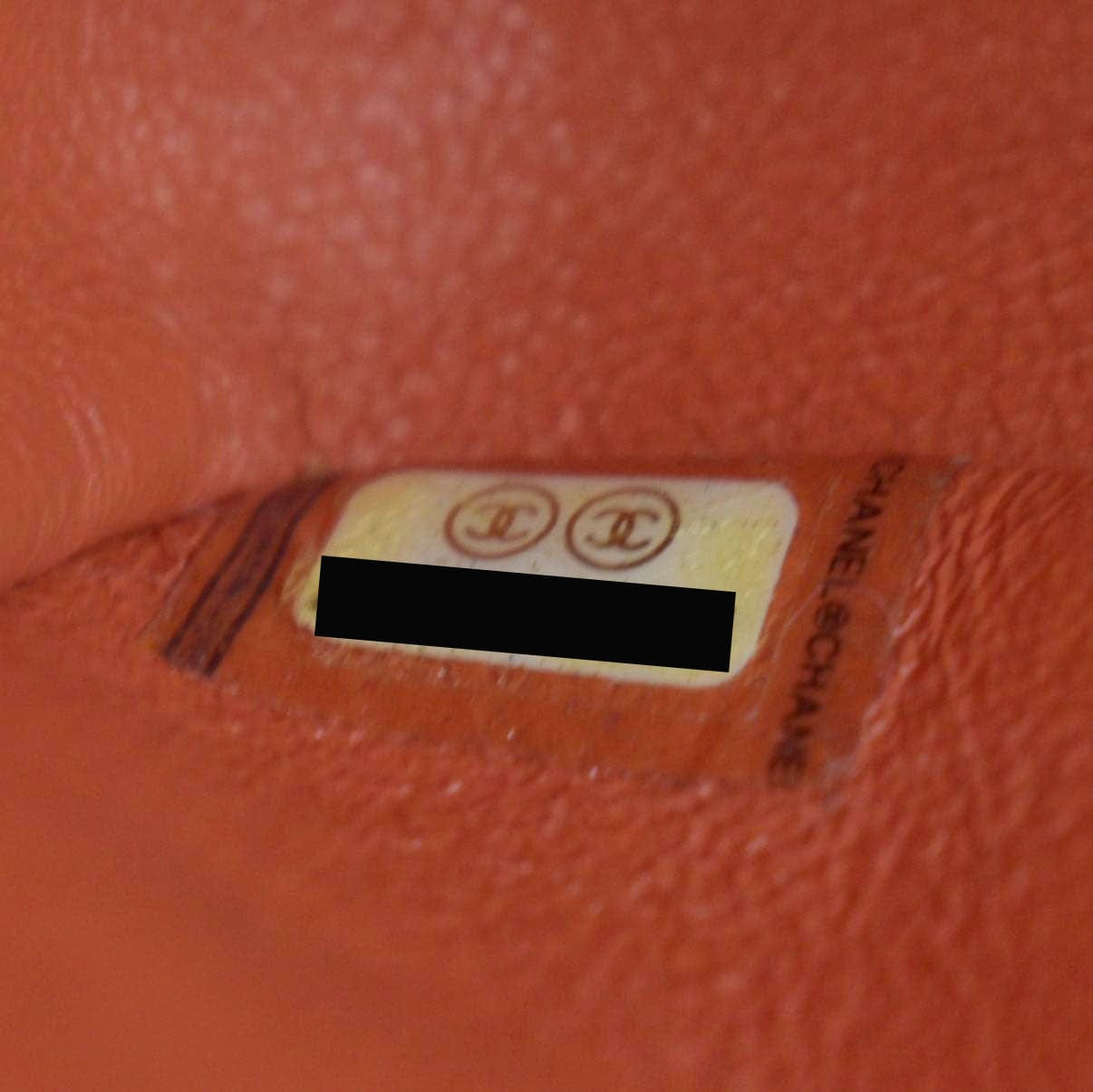 CHANEL Classic Medium Double Flap Quilted Leather Shoulder Bag Red