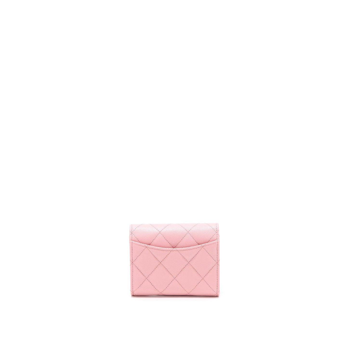 Chanel 22C Flap  Holder with Chain Caviar Pink LGHW
