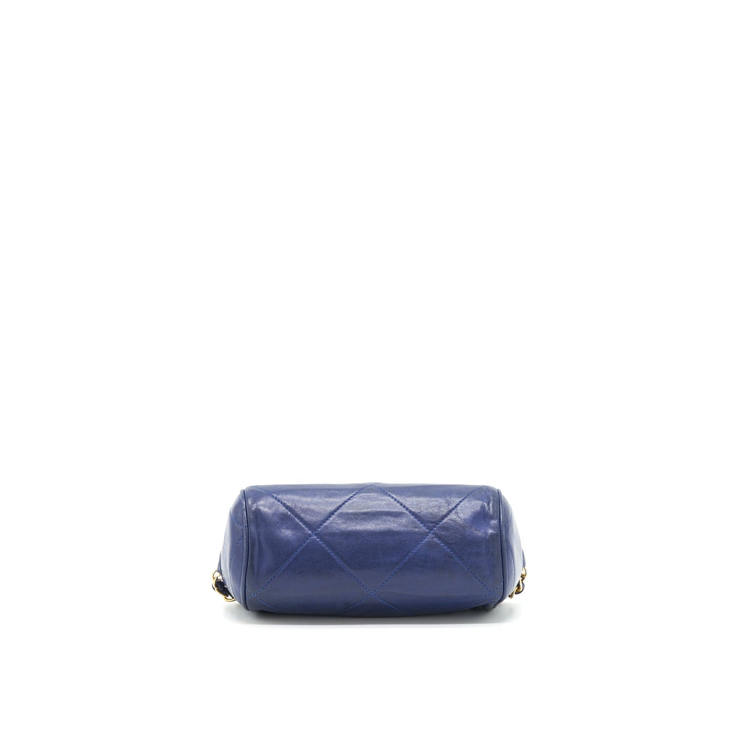 Chanel   Barrel Bag Lambskin Navy GHW