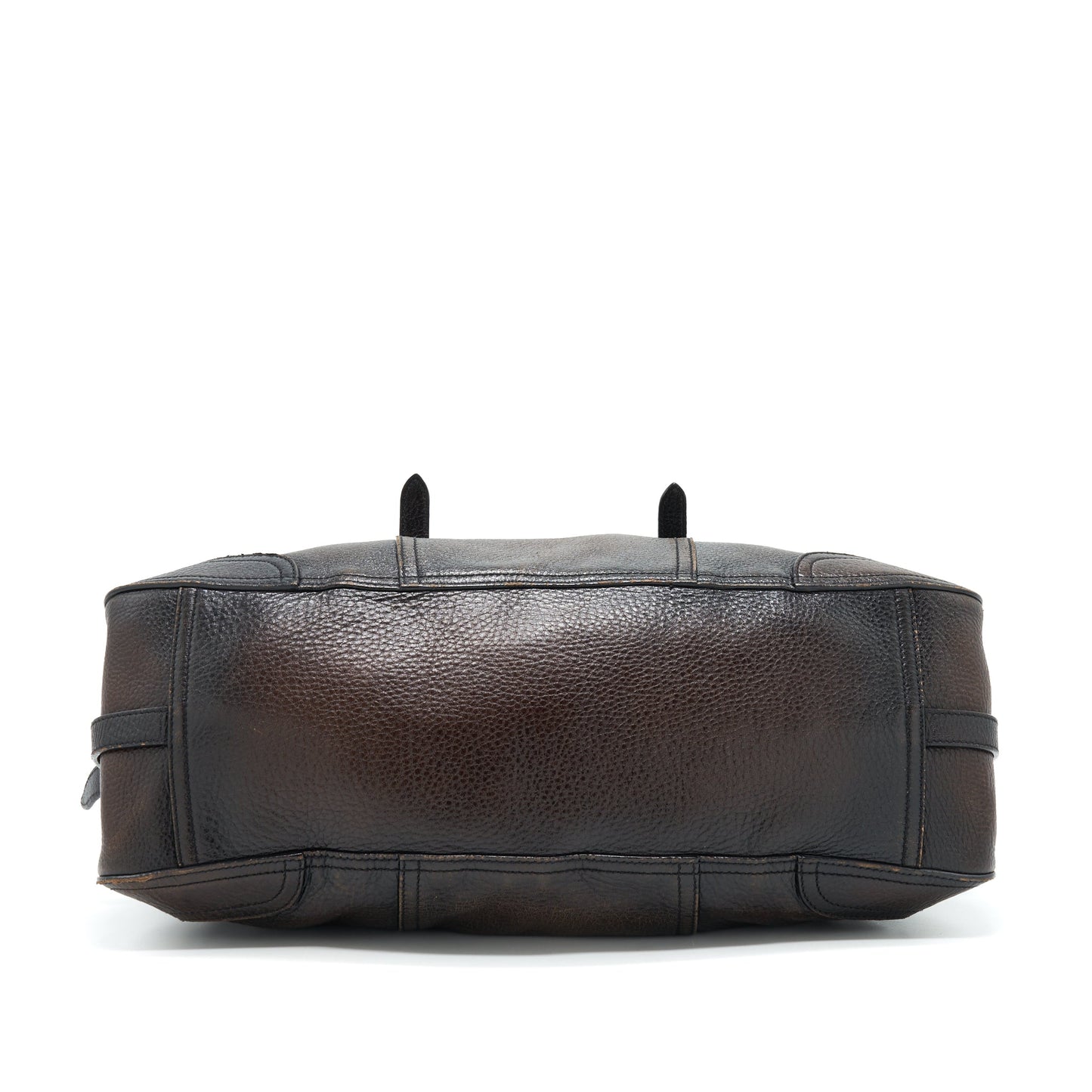 PRADA Handle Tote Purse with Strap in Brown