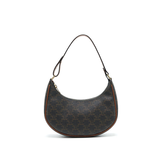 CELINE Purse TRIOMPHE CANVAS CALFSKIN