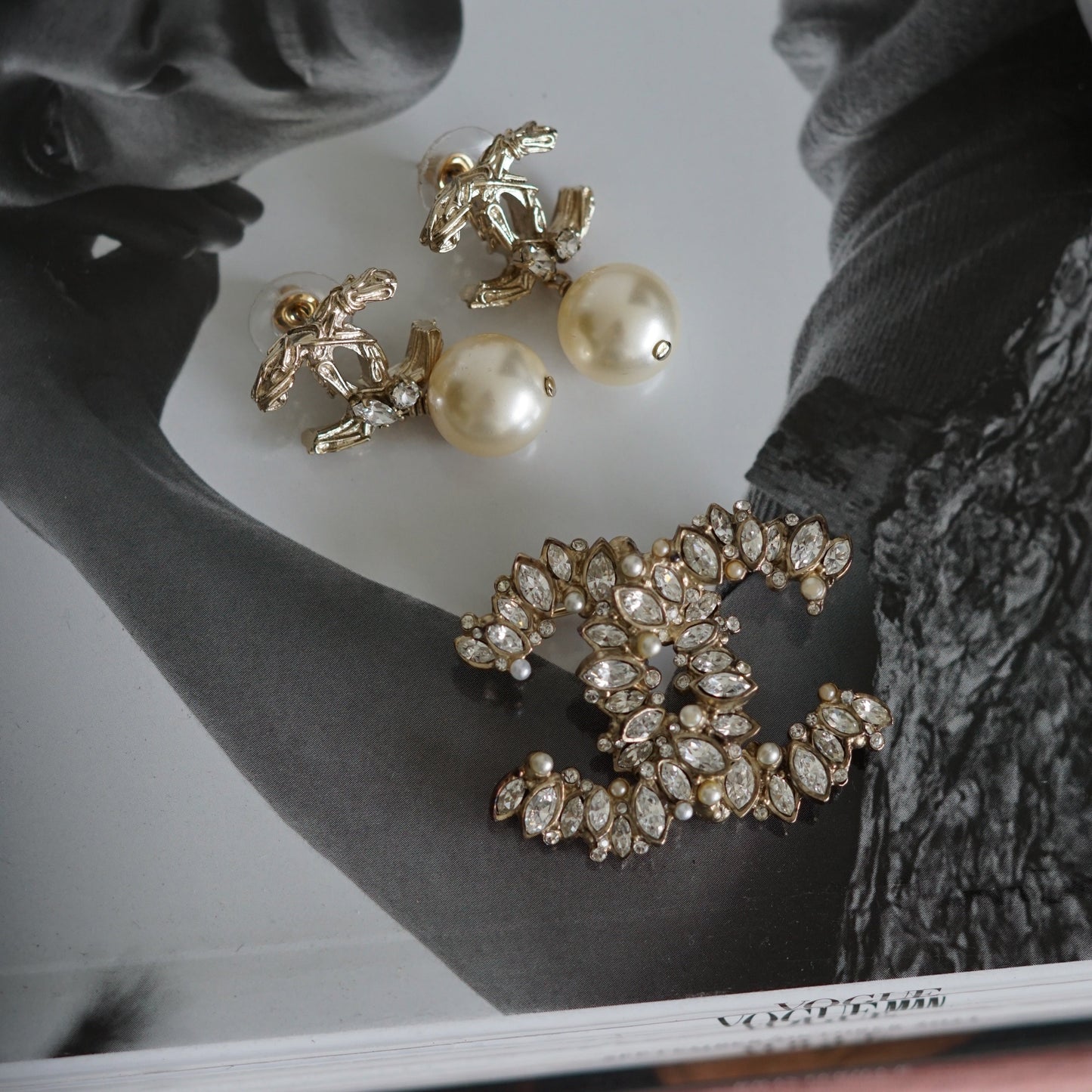 CHANEL EARRINGS | PEARLS