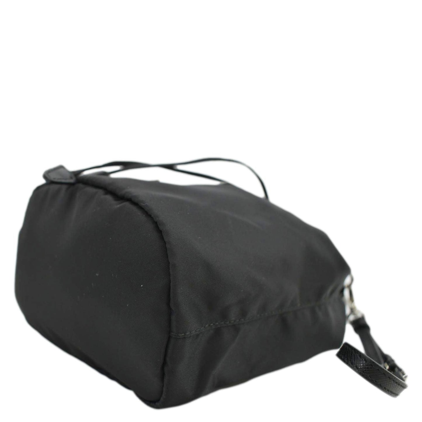 PRADA Nylon Bucket Bag Black