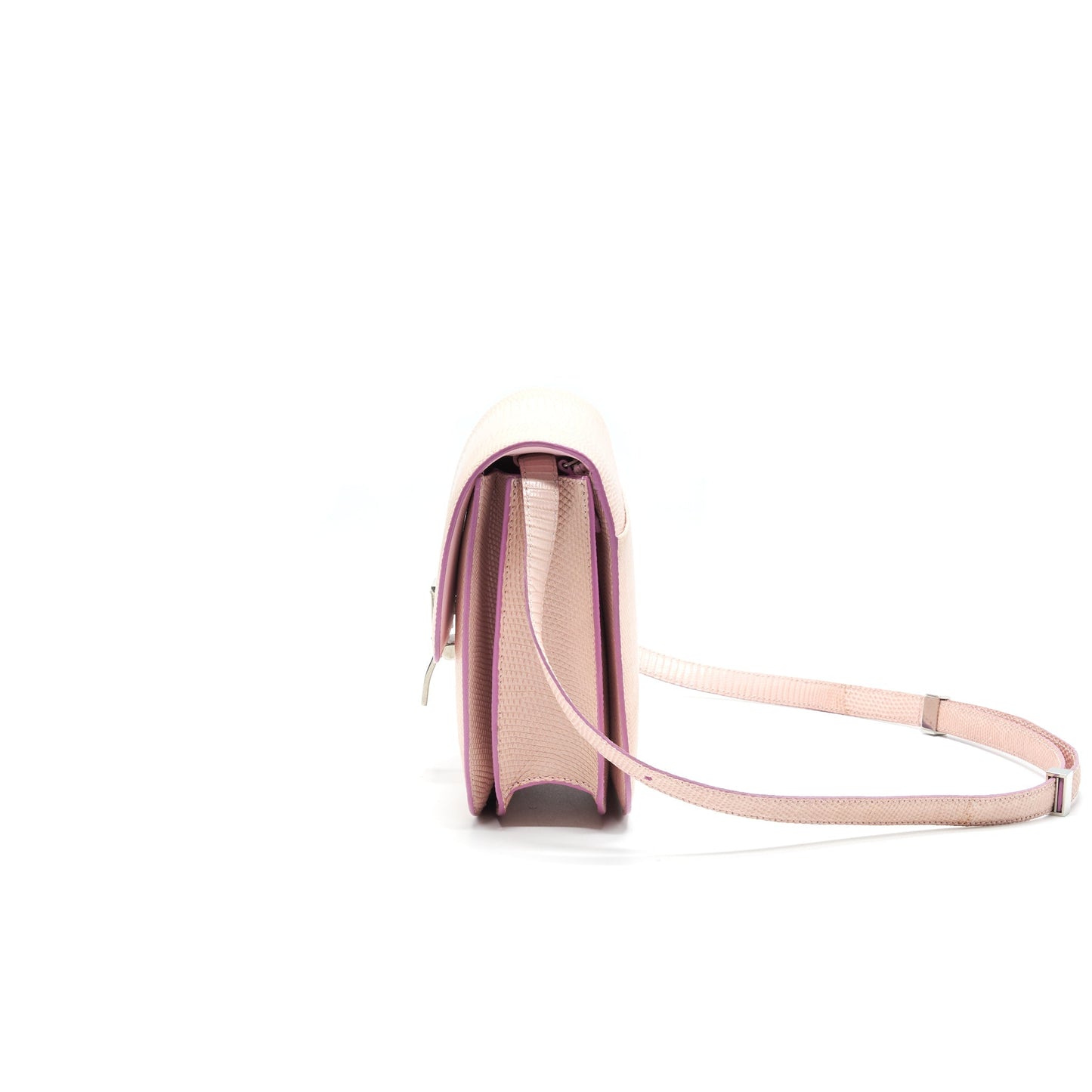 Celine Classic Purse in Lizard Light Pink