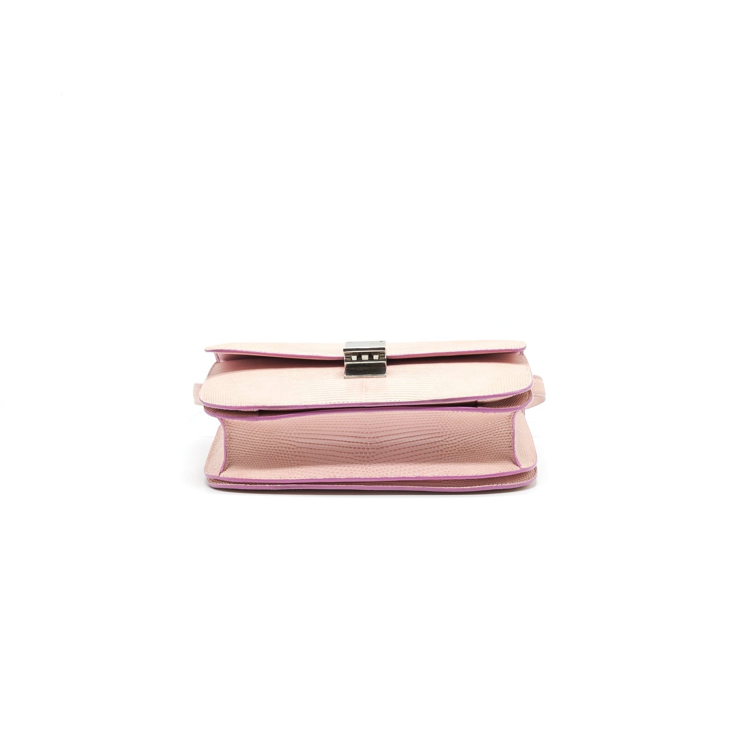 Celine Classic Purse in Lizard Light Pink