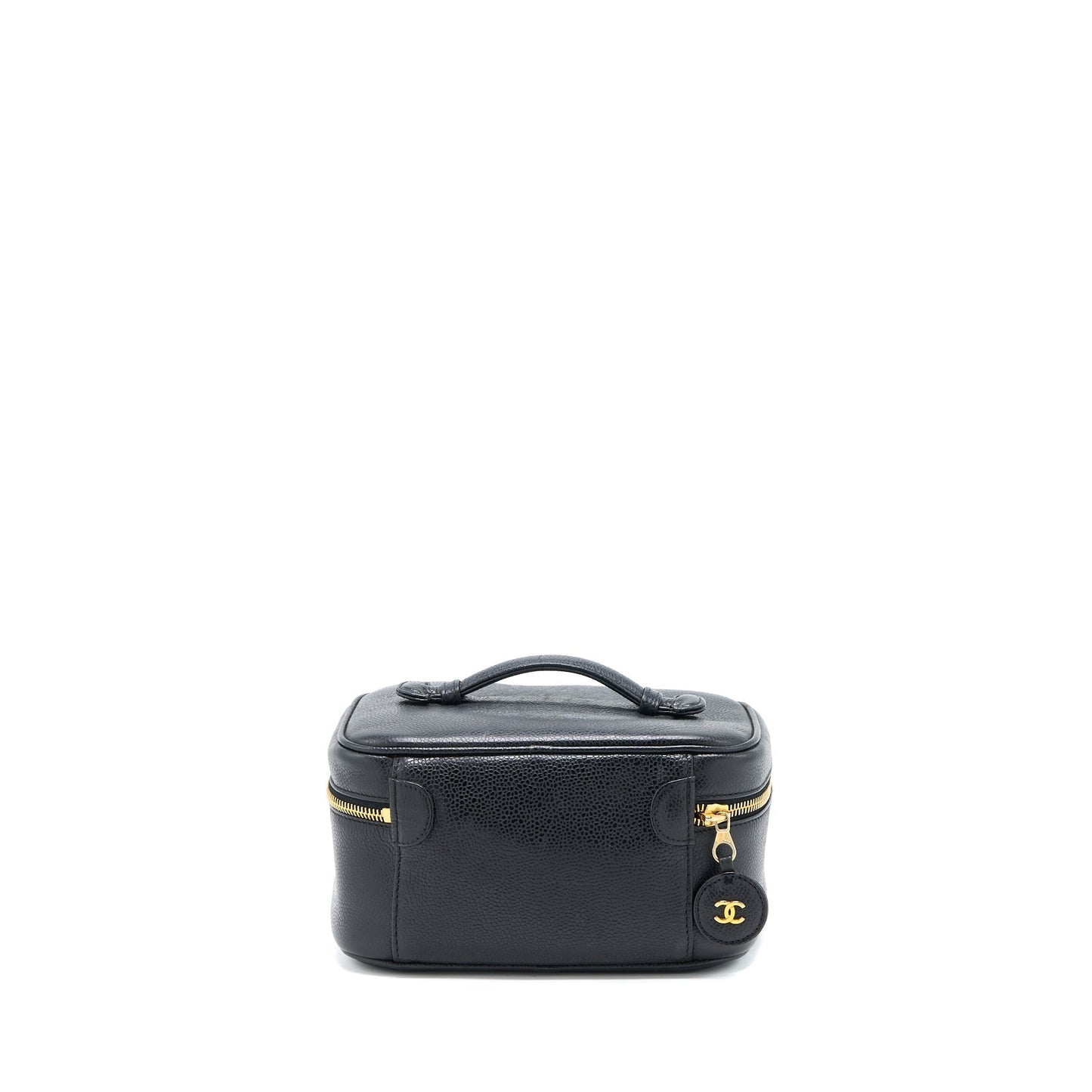 Chanel   Vanity Case Caviar Black GHW