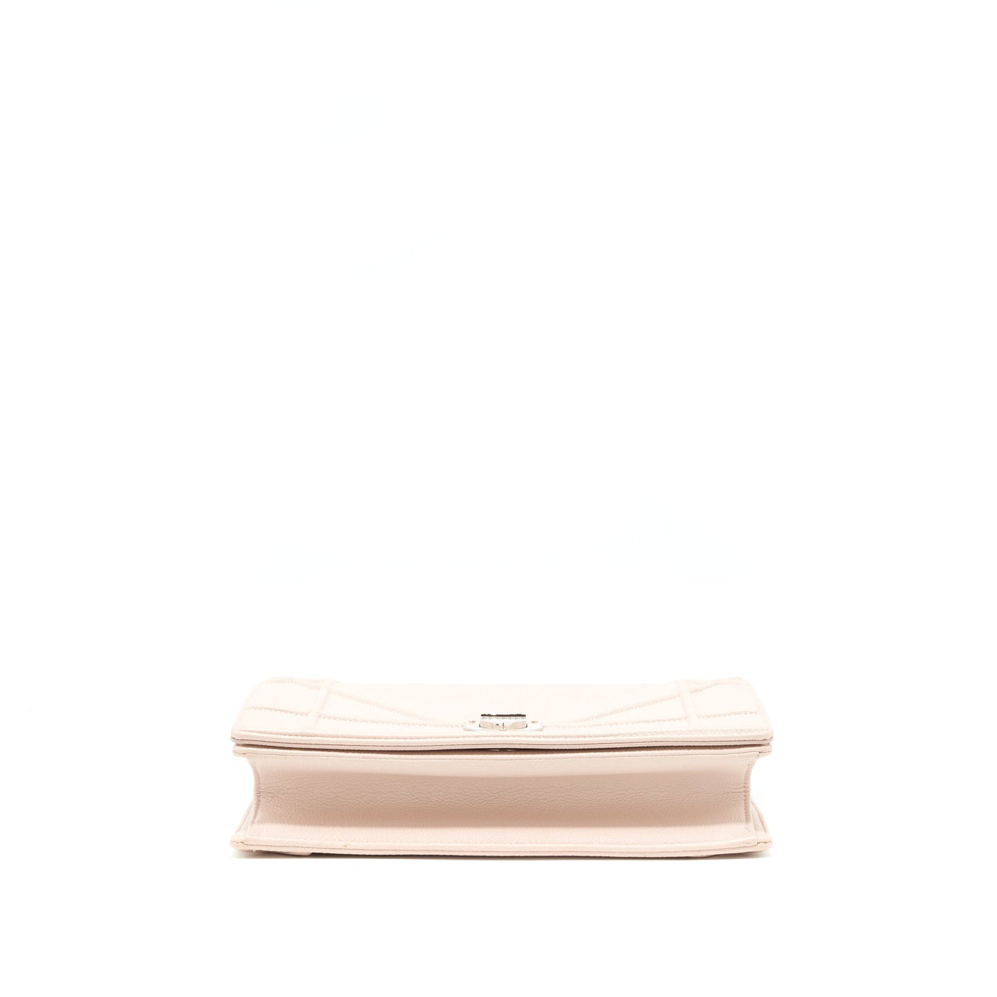 Dior Medium Diorama Purse Grained Calfskin light pink