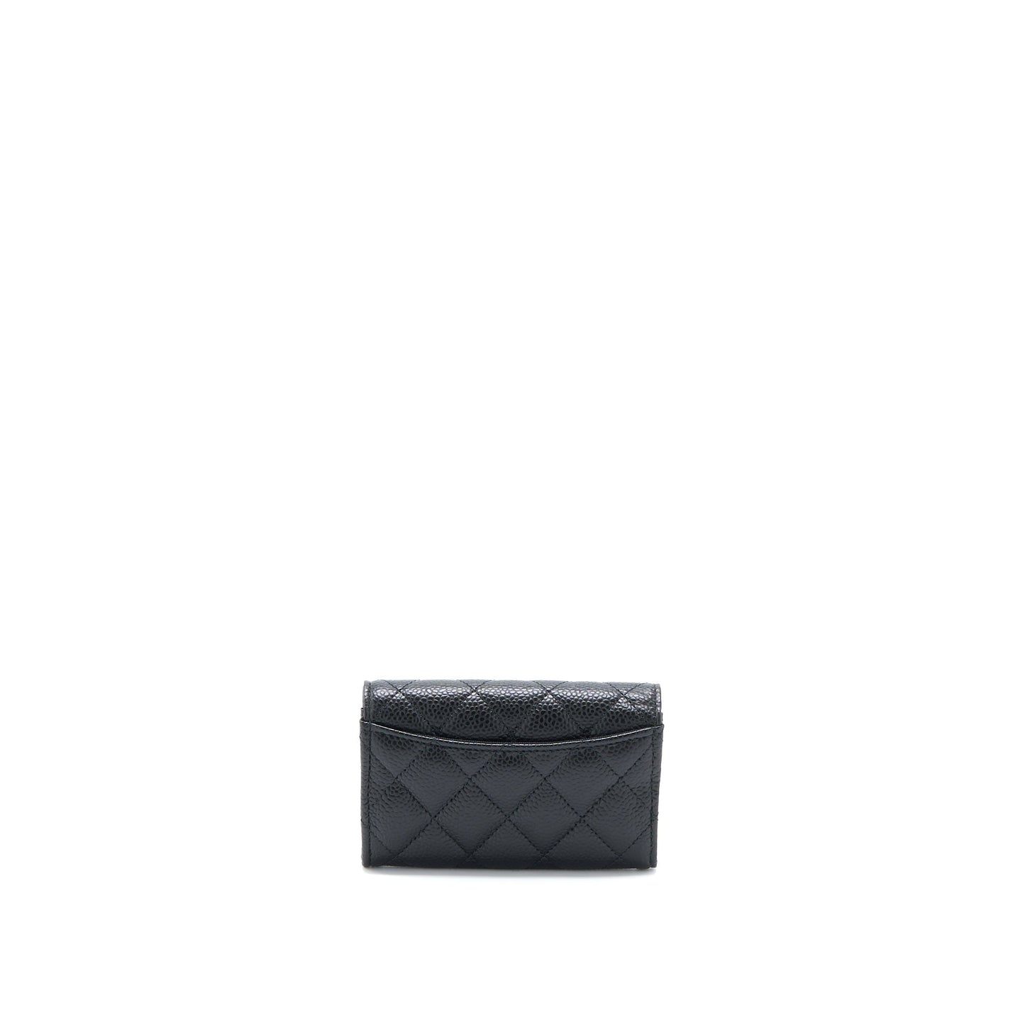 Chanel Classic Flap Cardholder Caviar Black GHW