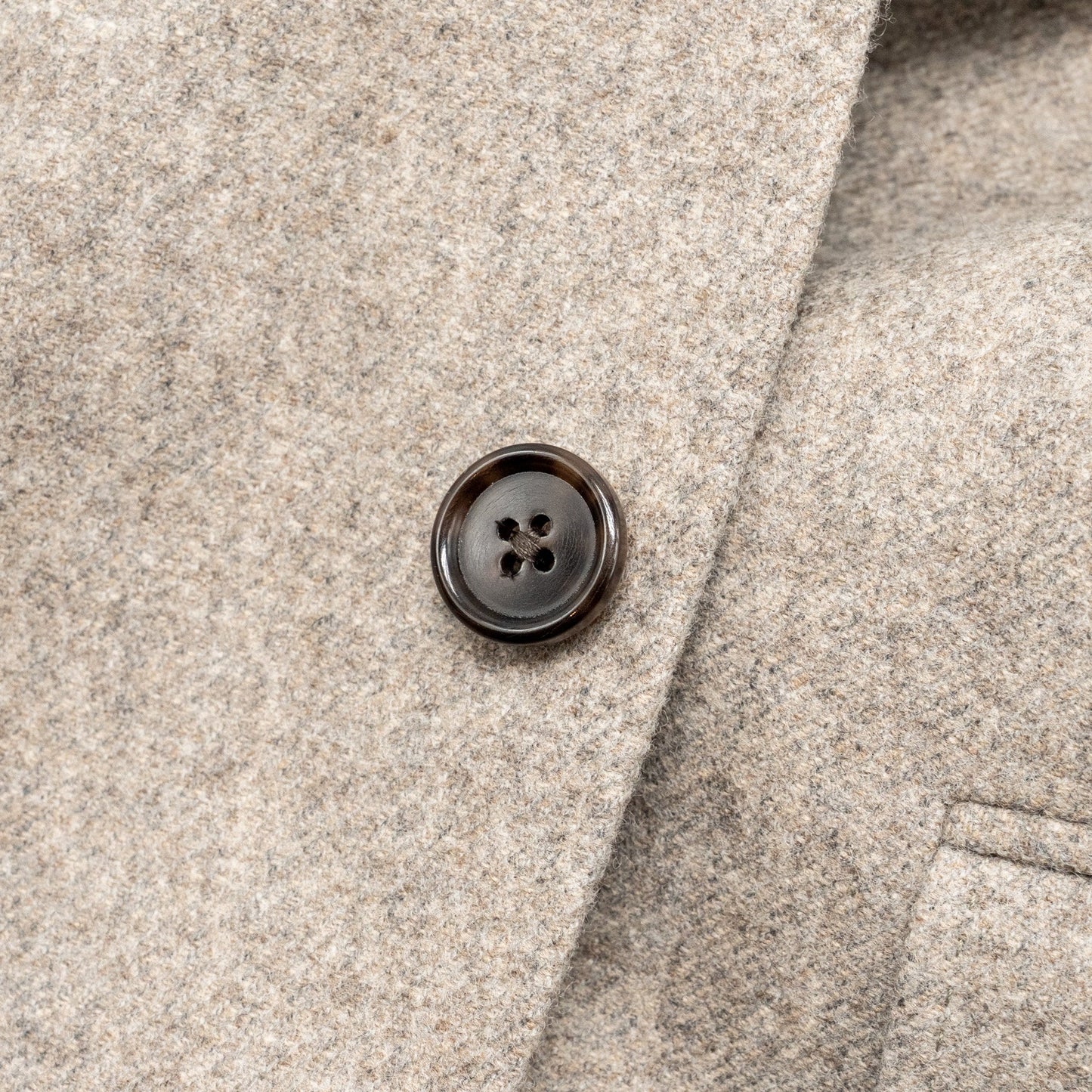 Celine Size 34 Tomboy Jacket Wool Grey/Beige