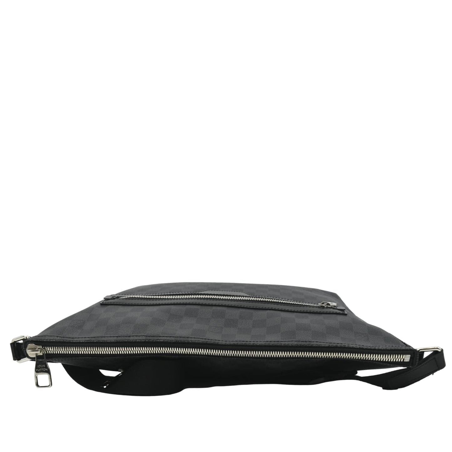 LOUIS VUITTON Mick Damier Graphite Messenger Crossbody Bag Black