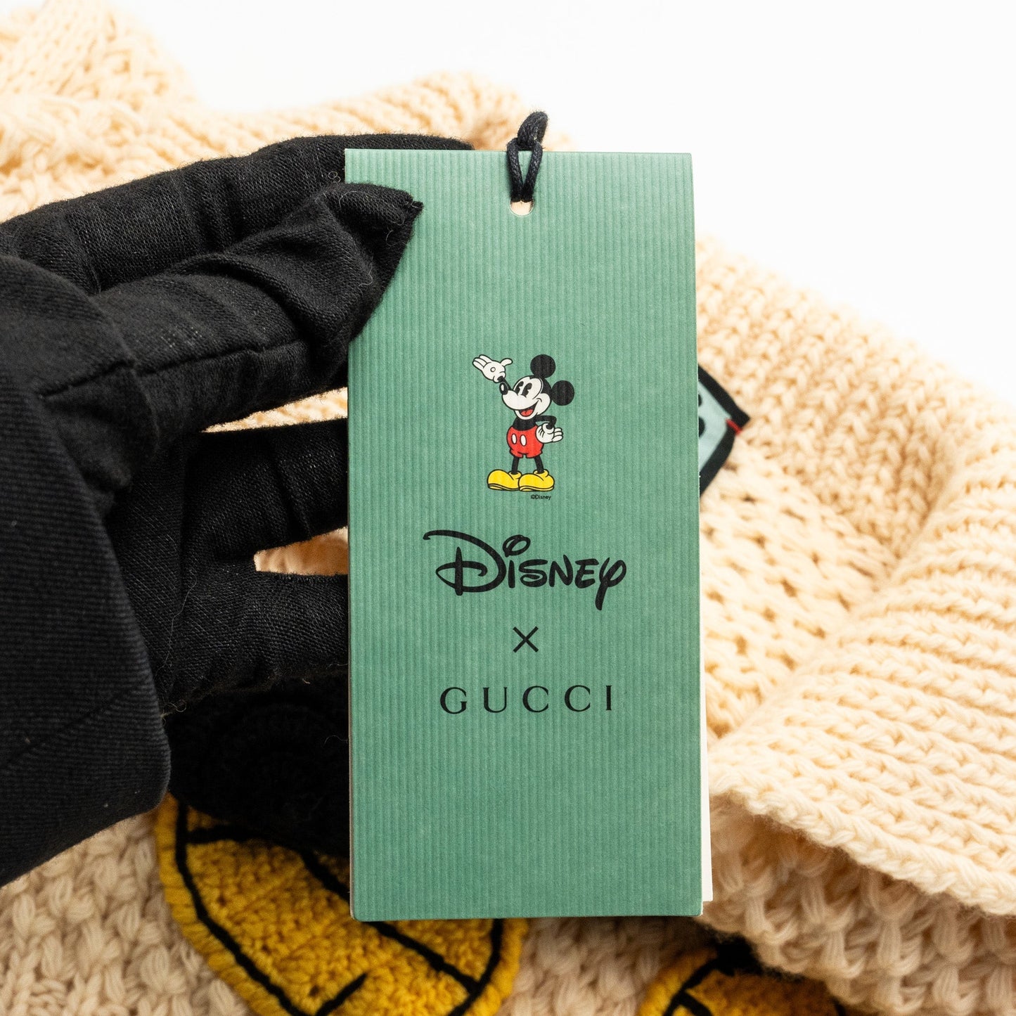 Gucci X Disney Size M Mickey Mo  Sweater Wool White/Mulitcolour