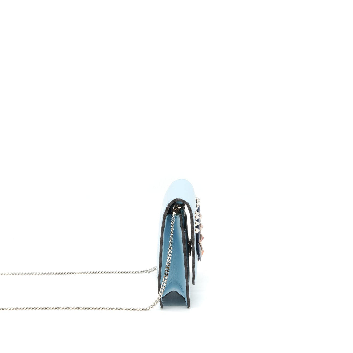Fendi Wallet On Chain Monster Blue