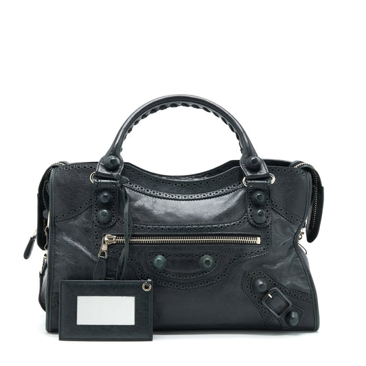 Balenciaga Giant City Purse Black