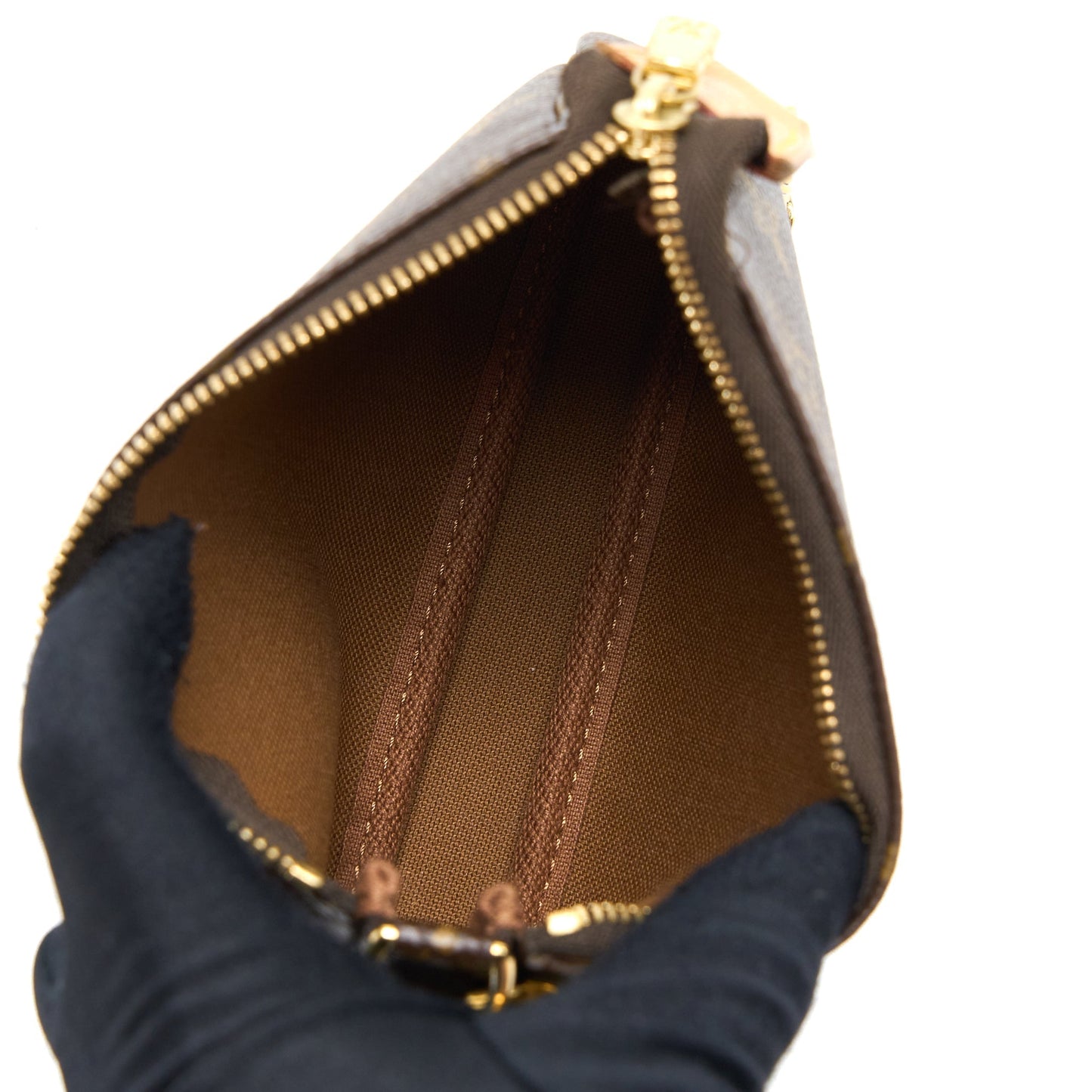 Louis Vuitton Mini Pochette Accessories Monogram Canvas GHW