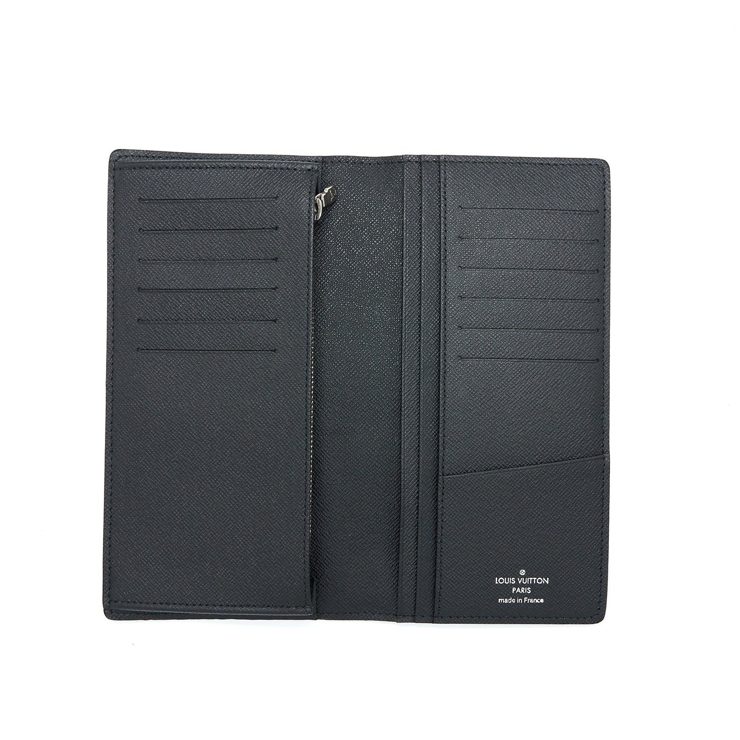 Louis Vuitton Brazza Wallet Damier Graphite Canvas