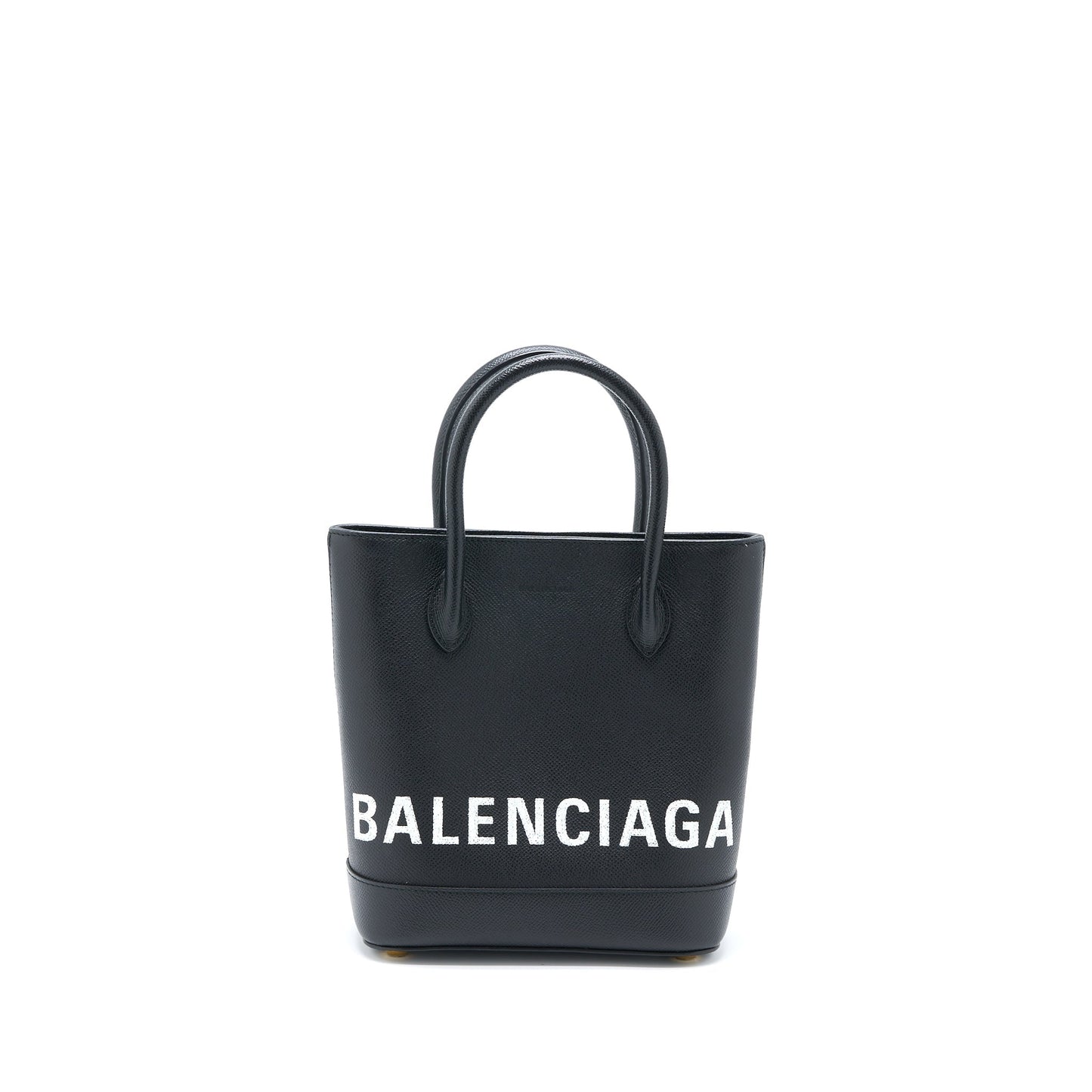 Balenciaga Tote Purse Calfskin Black