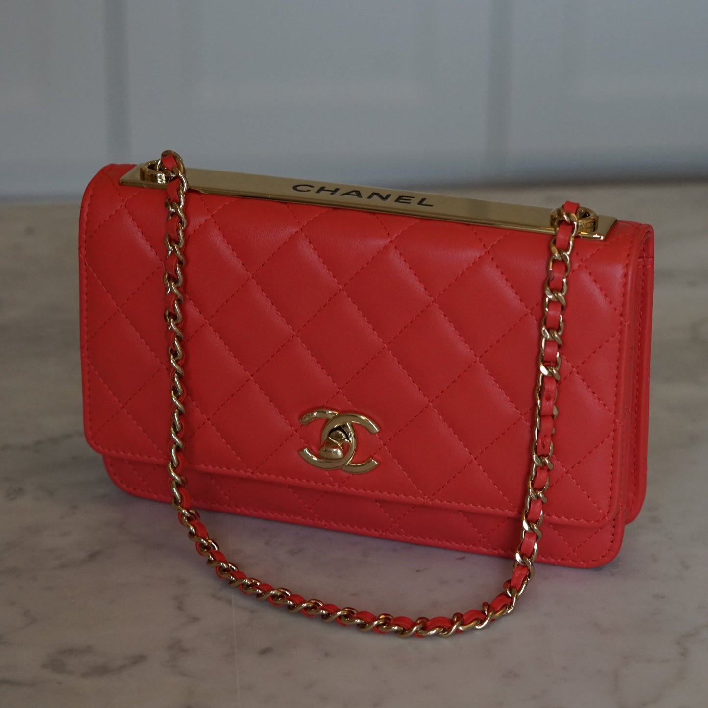 CHANEL WALLET ON CHAIN TRENDY