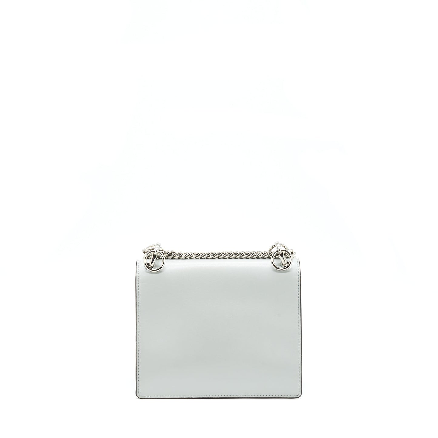 Fendi Kan I Studded Mini Purse Light Blue/Multicolour
