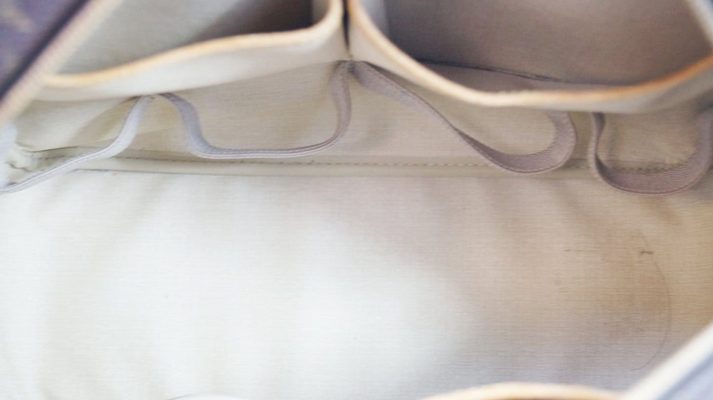 LOUIS VUITTON Monogram Canvas Deauville Boston Satchel Bag