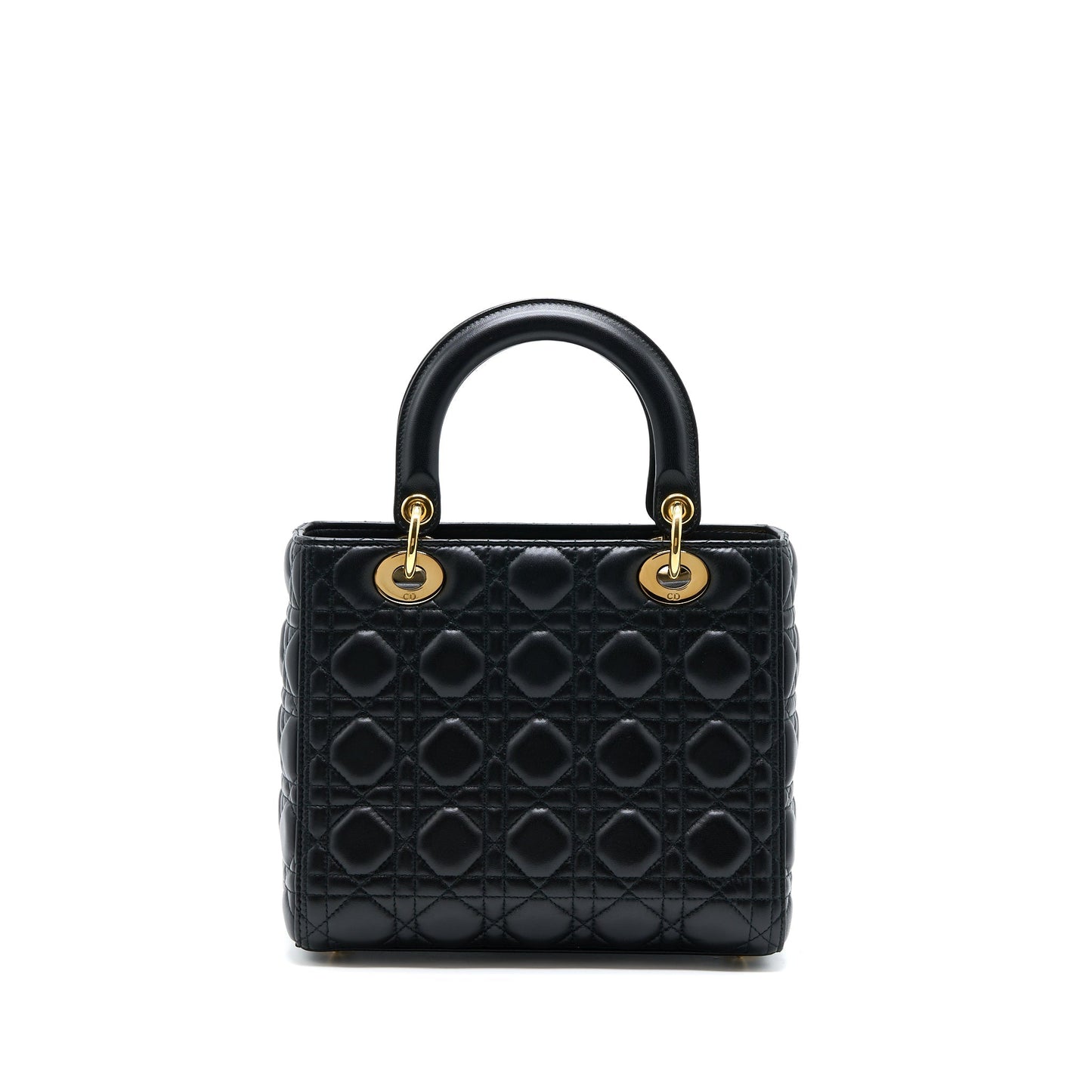 Dior Medium Lady Dior Lambskin Black