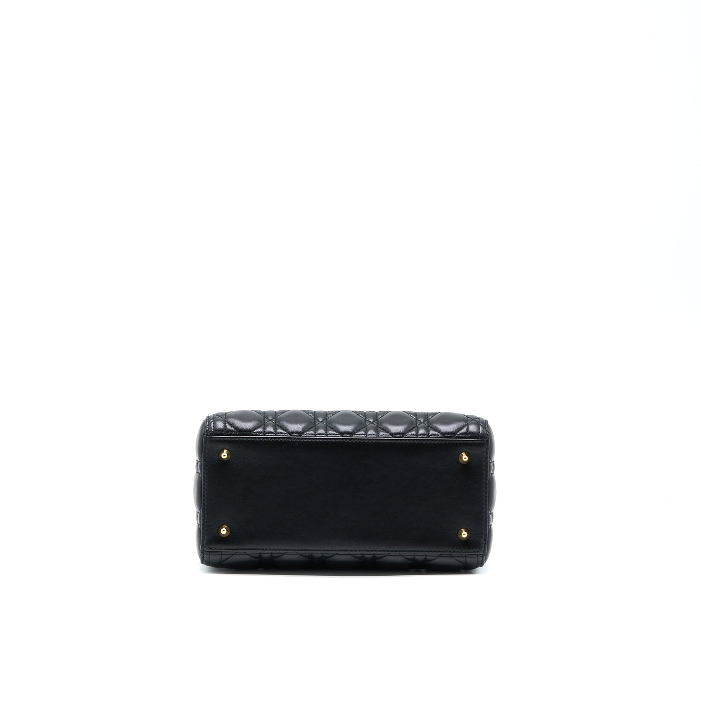 Dior Medium Lady Dior Lambskin Black