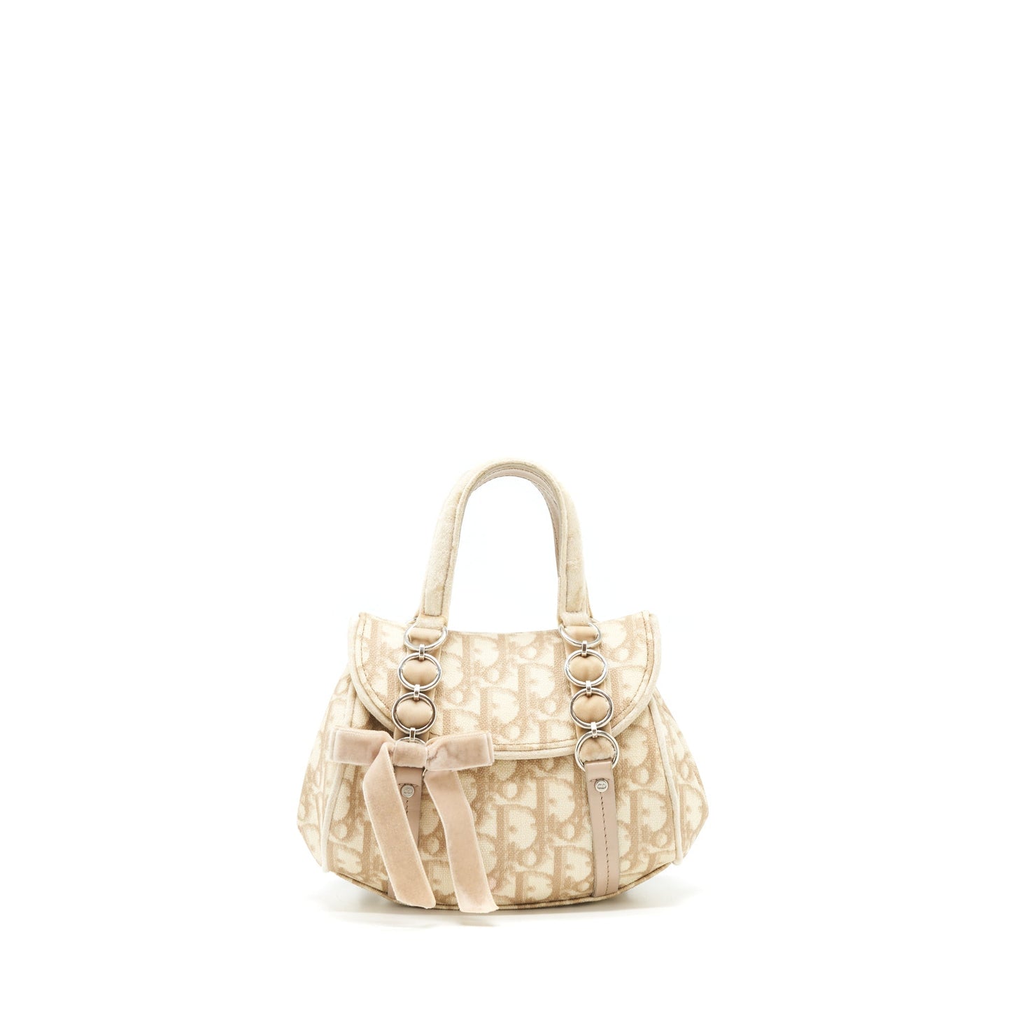 Dior   Mini Handle Purse Oblique Velvet