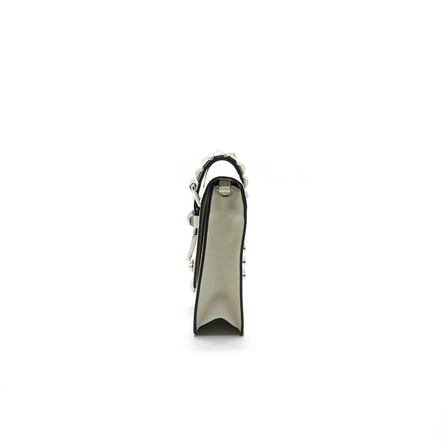 Prada Woman's Messenger Purse White with