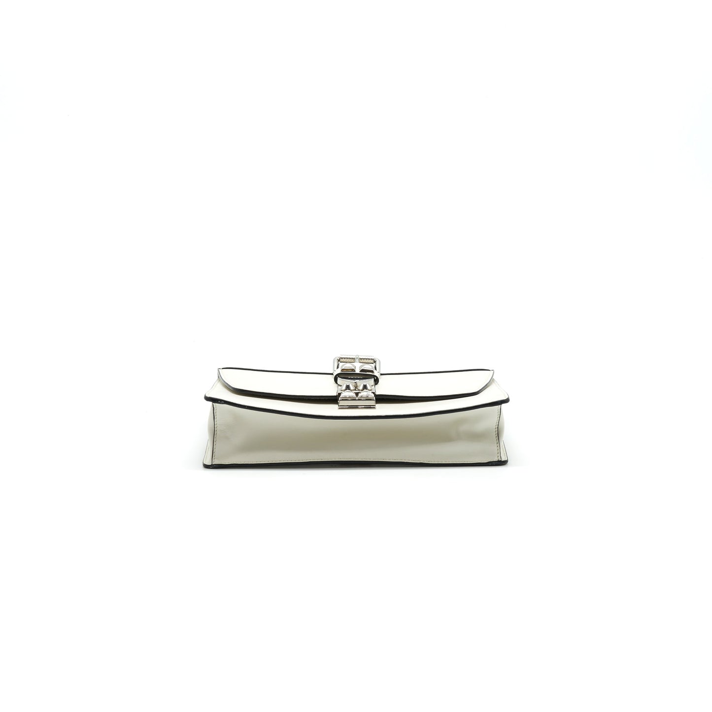 Prada Woman's Messenger Purse White with