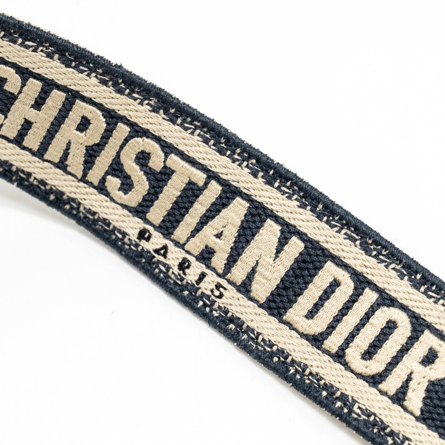 Dior Adjustable Shoulder Strap Embroidery Multicolour