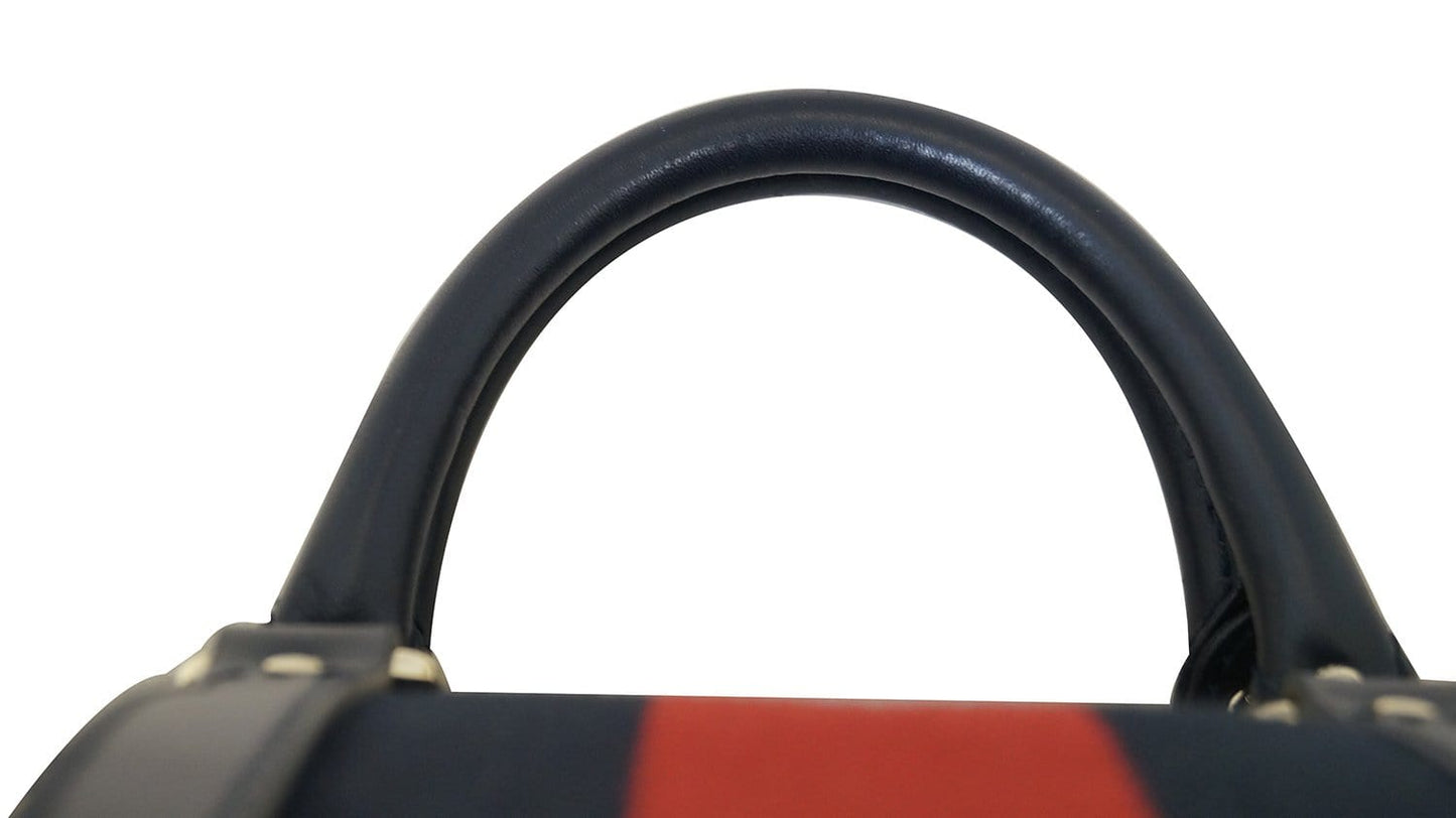 GUCCI  Web Medium  GG Boston Bag with Signature Web