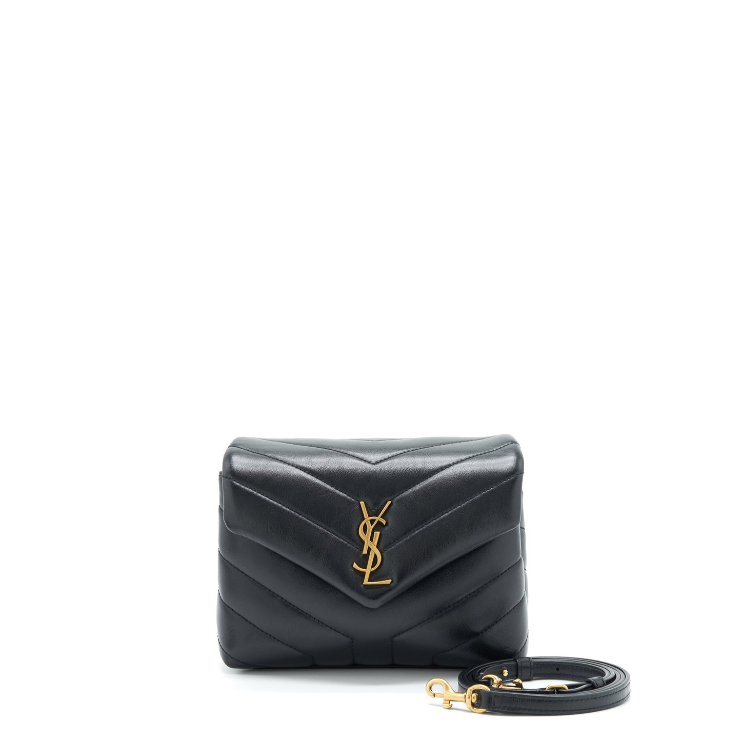 Saint Laurent/ Toy Loulou Purse Quilted Black