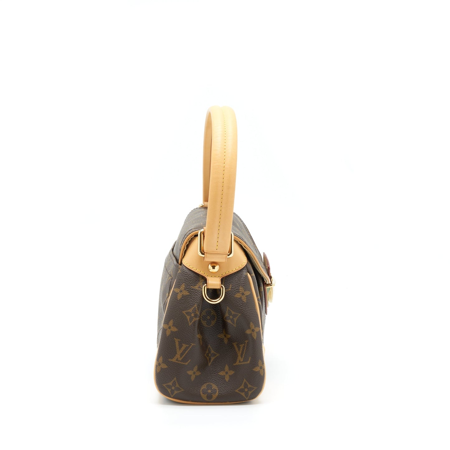 Louis Vuitton Beverly MM Shoulder Bag Monogram Canvas And Leather GHW