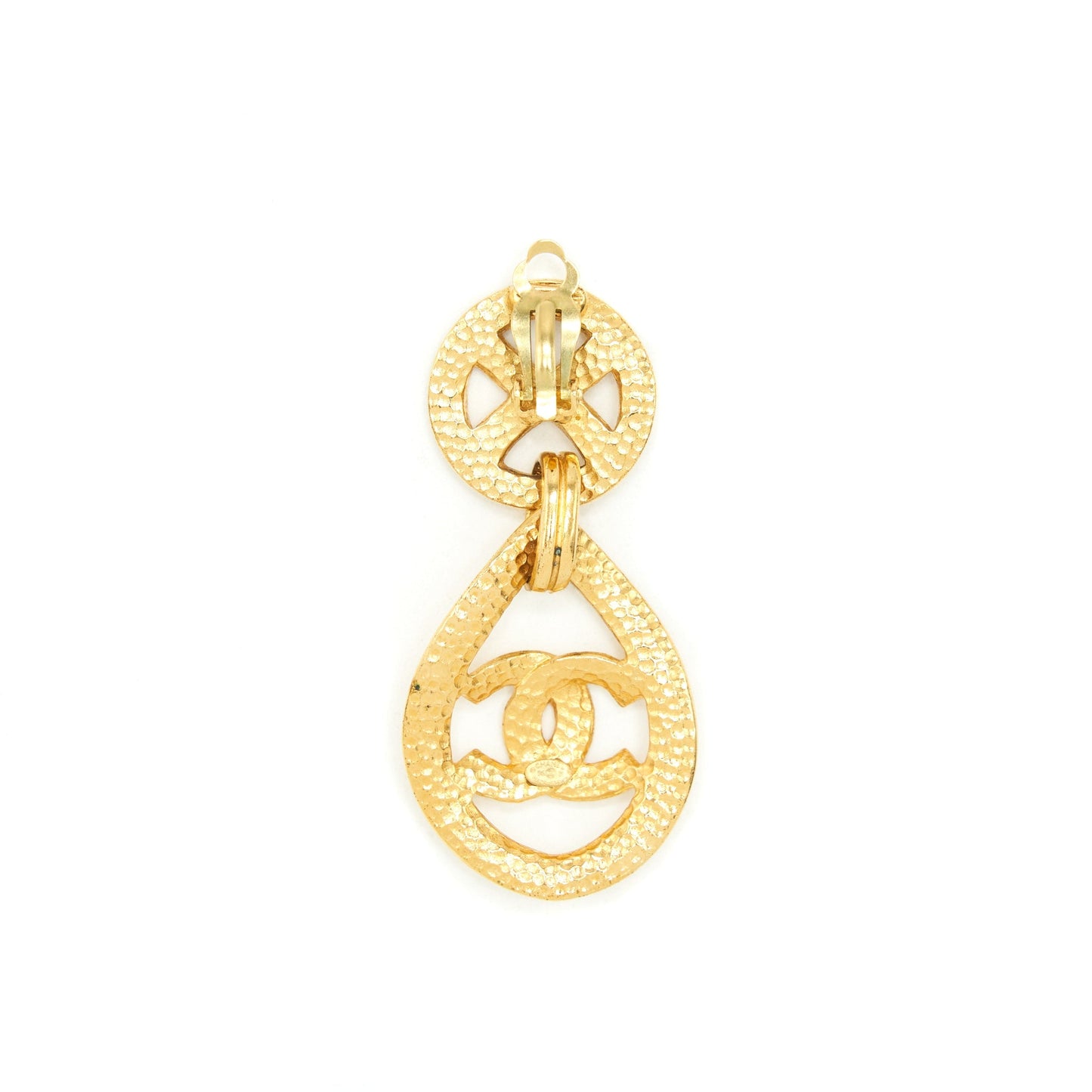 Chanel   Drop Earring 24k GHW