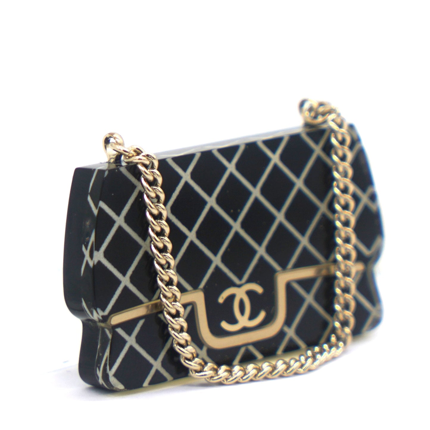 Chanel Acrylic Bag Charm Brooch