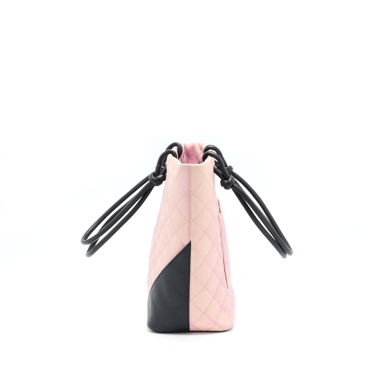 Chanel   Camnon Tote Pink/Black SHW