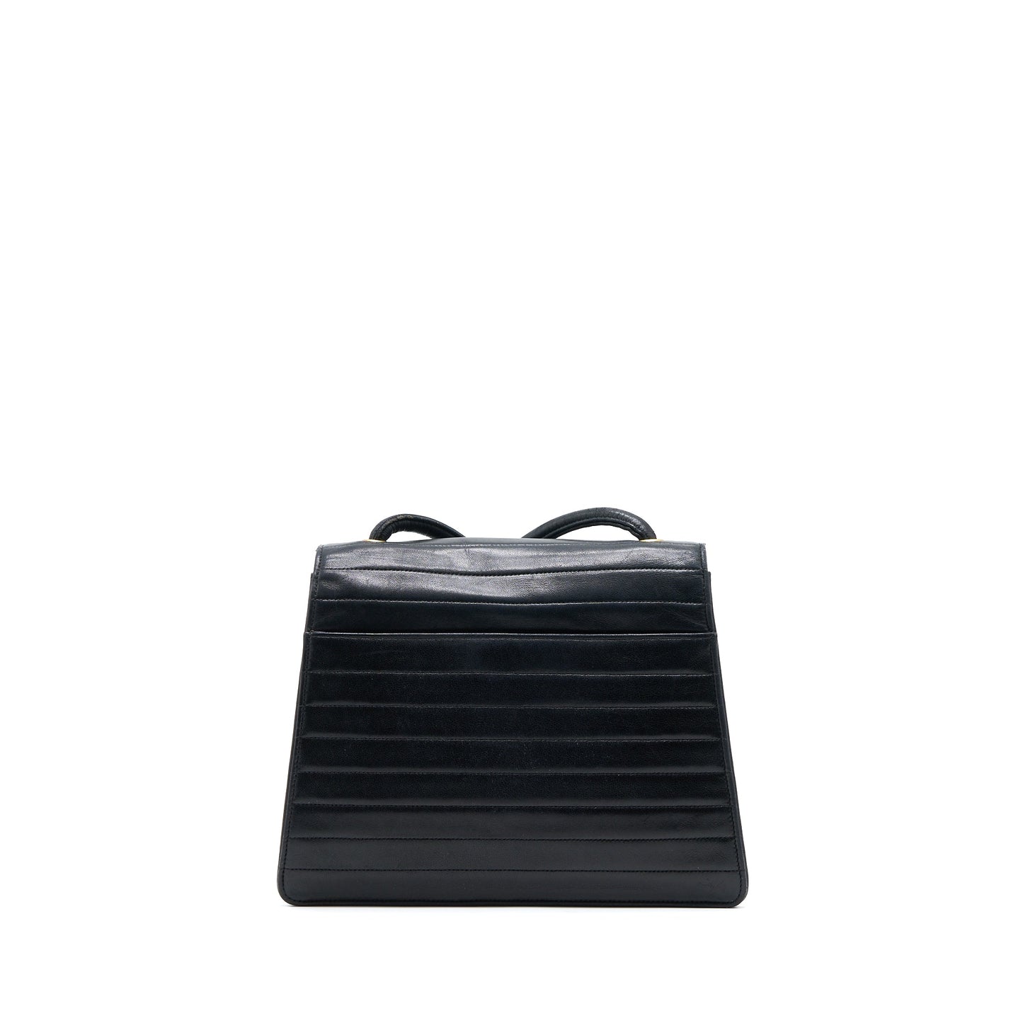Chanel   Kelly Flap Bag Lambskin Black GHW