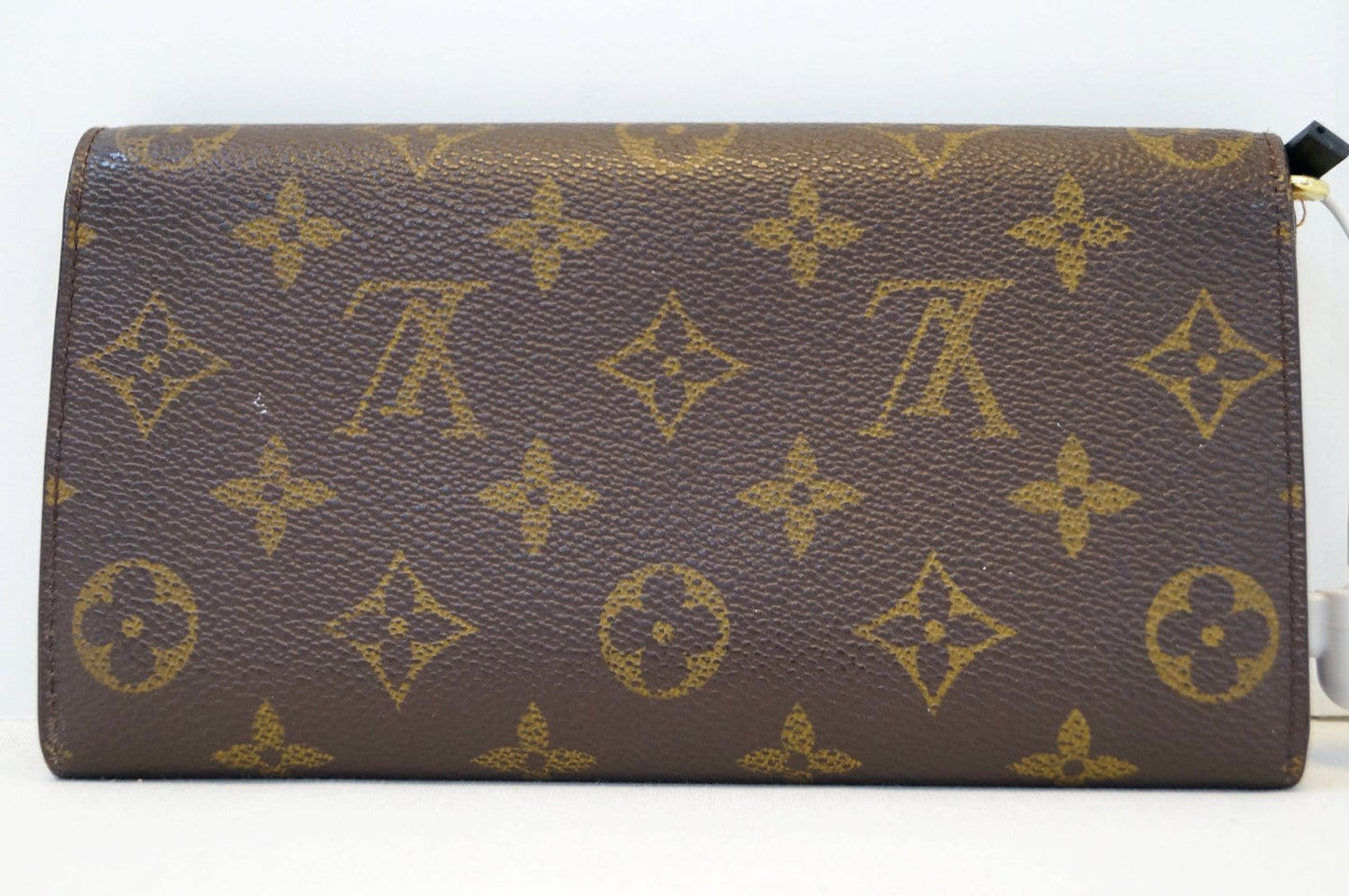 LOUIS VUITTON Monogram Canvas Long Flap Sarah Wallet