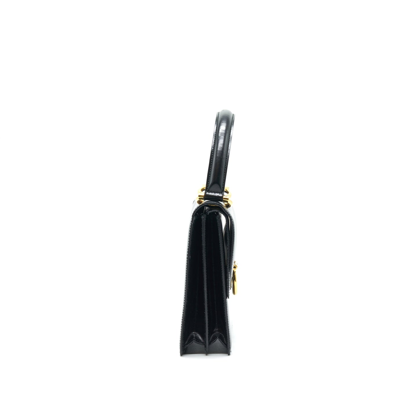 Luxury CELINE   Top Handle Flap Bag