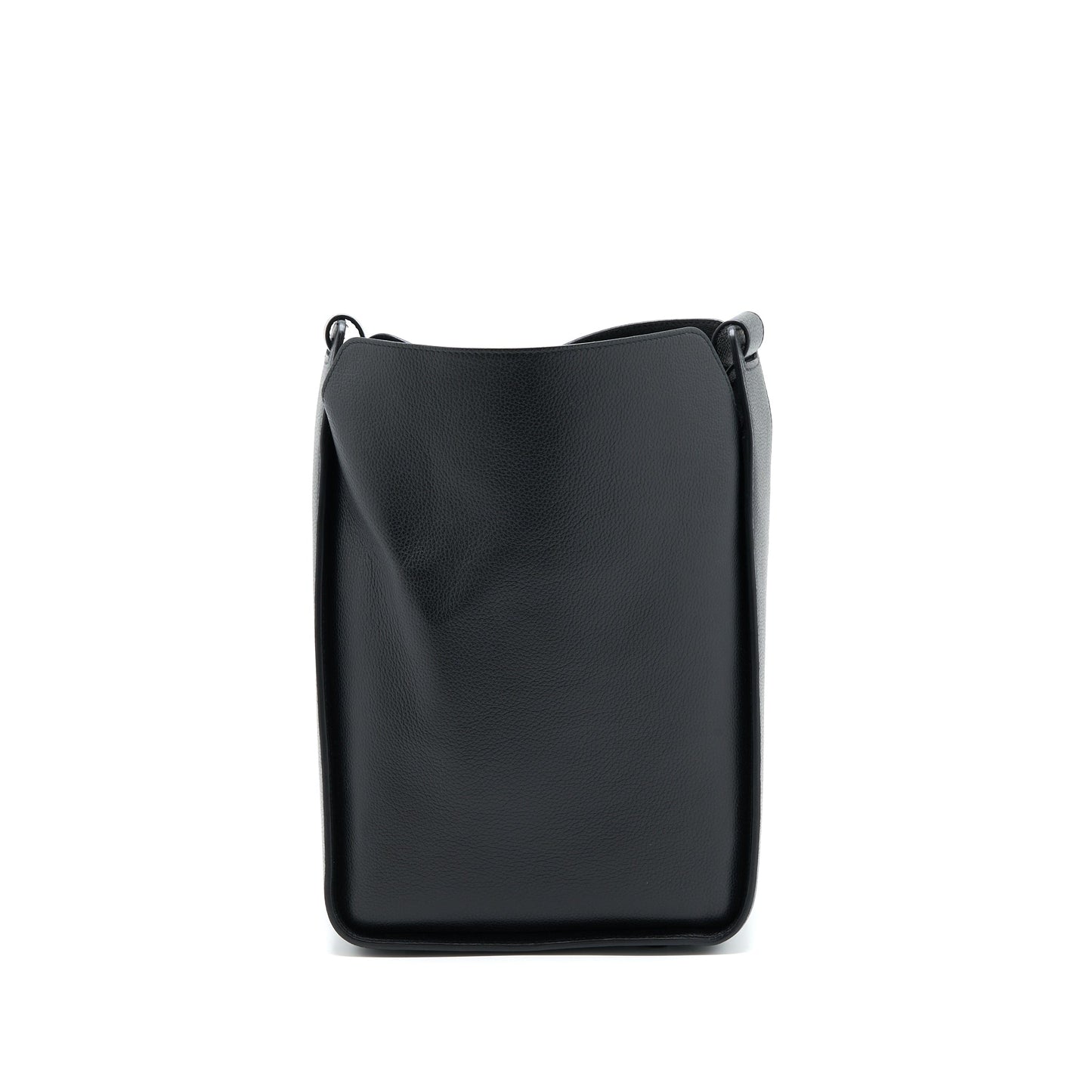 Balenciaga Tool 2.0 North-South Tote Purse Calfskin Black with Black Hardware
