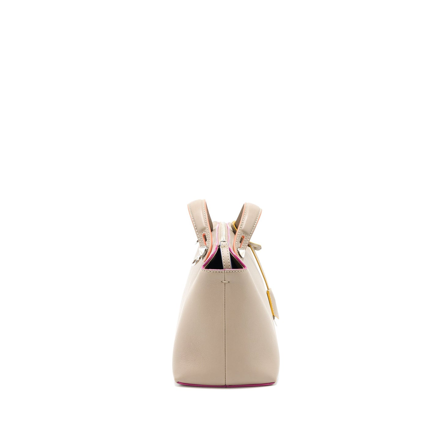 Fendi By The Way Purse Mutilcolour Tail Calfskin Beige