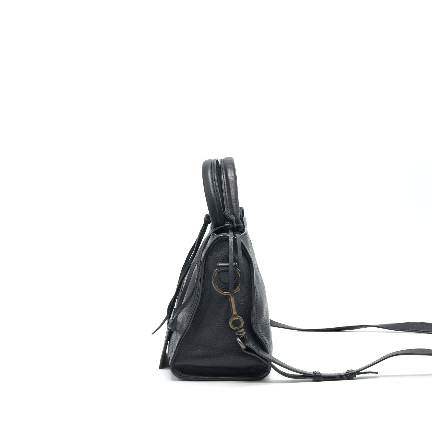 Balenciaga Stud Free blackout City Purse