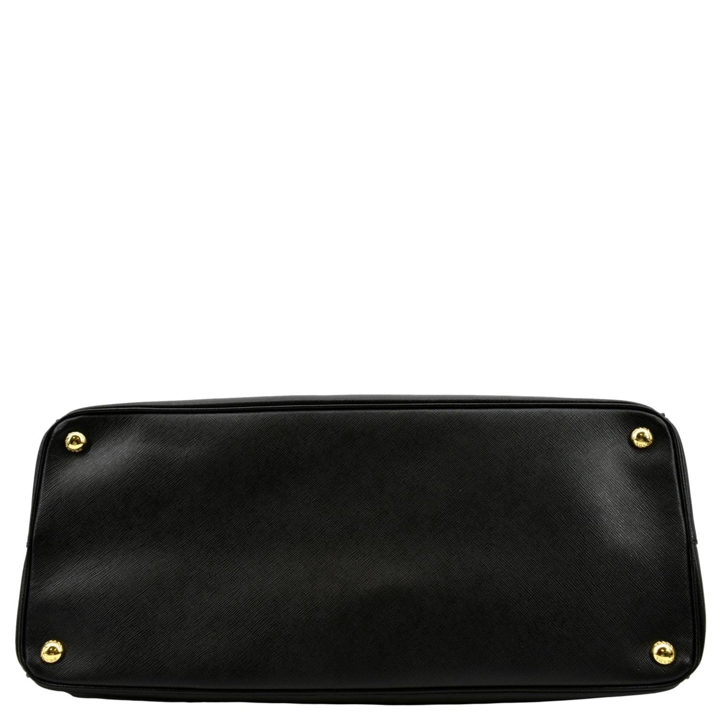 PRADA Galleria Double-Zip Saffiano Leather Tote Bag Black