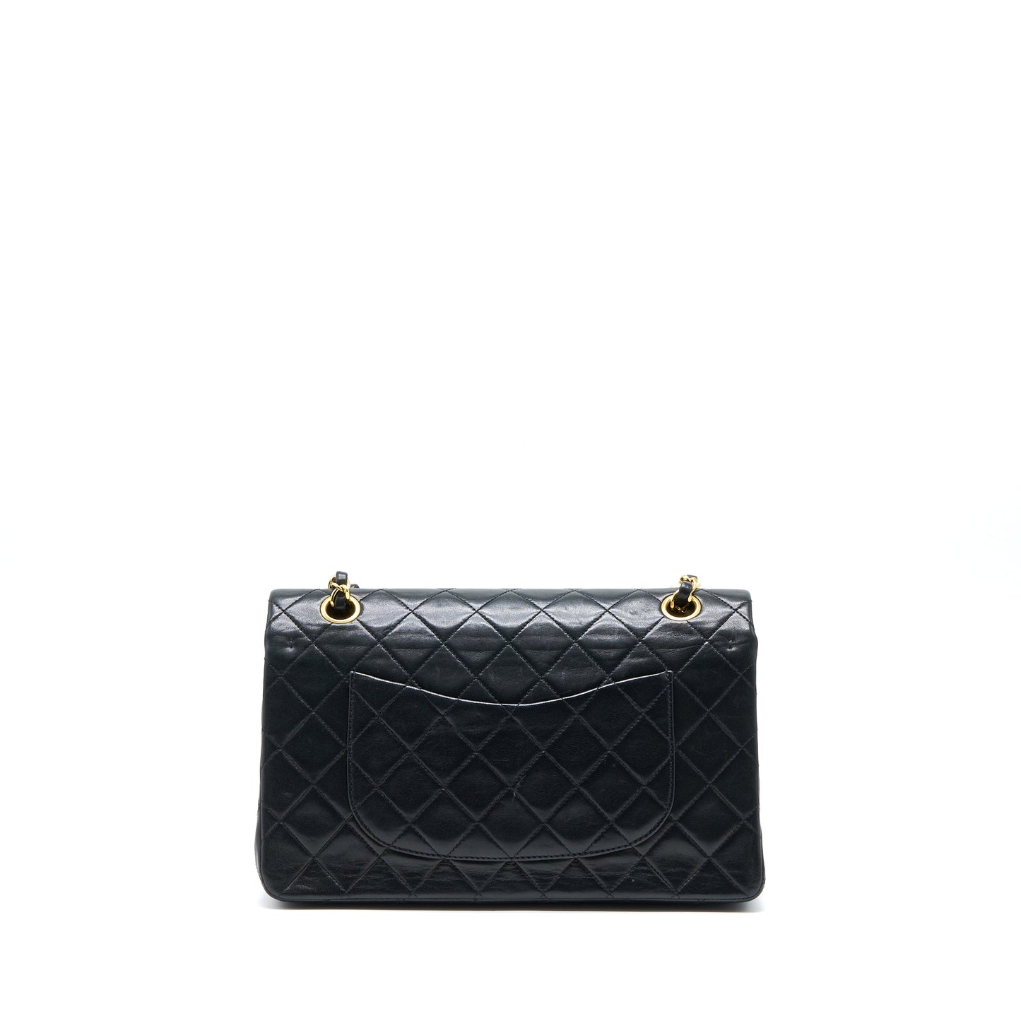 Chanel   Flap Bag Lambskin Black GHW