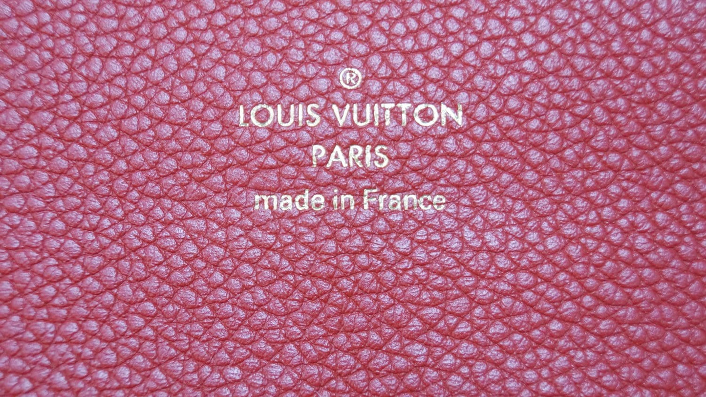 LOUIS VUITTON Cherry Monogram Canvas Pallas Wallet