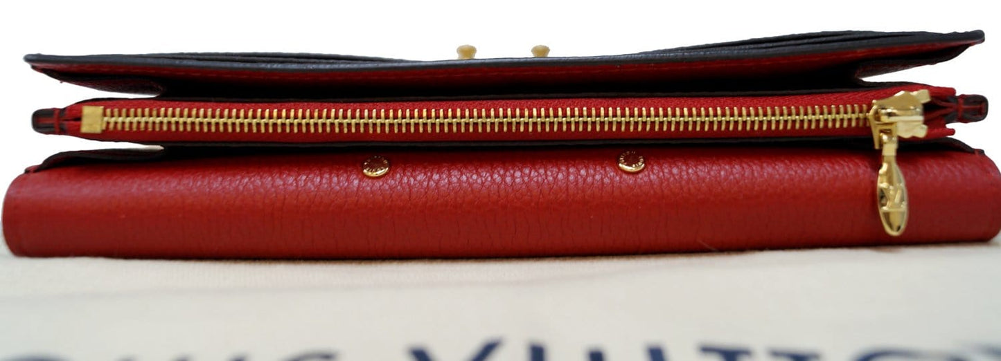 LOUIS VUITTON Cherry Monogram Canvas Pallas Wallet