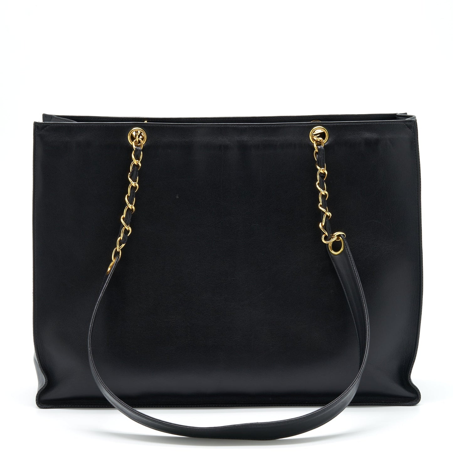 Chanel   CC Timeless Shopping Tote Lambskin Black GHW