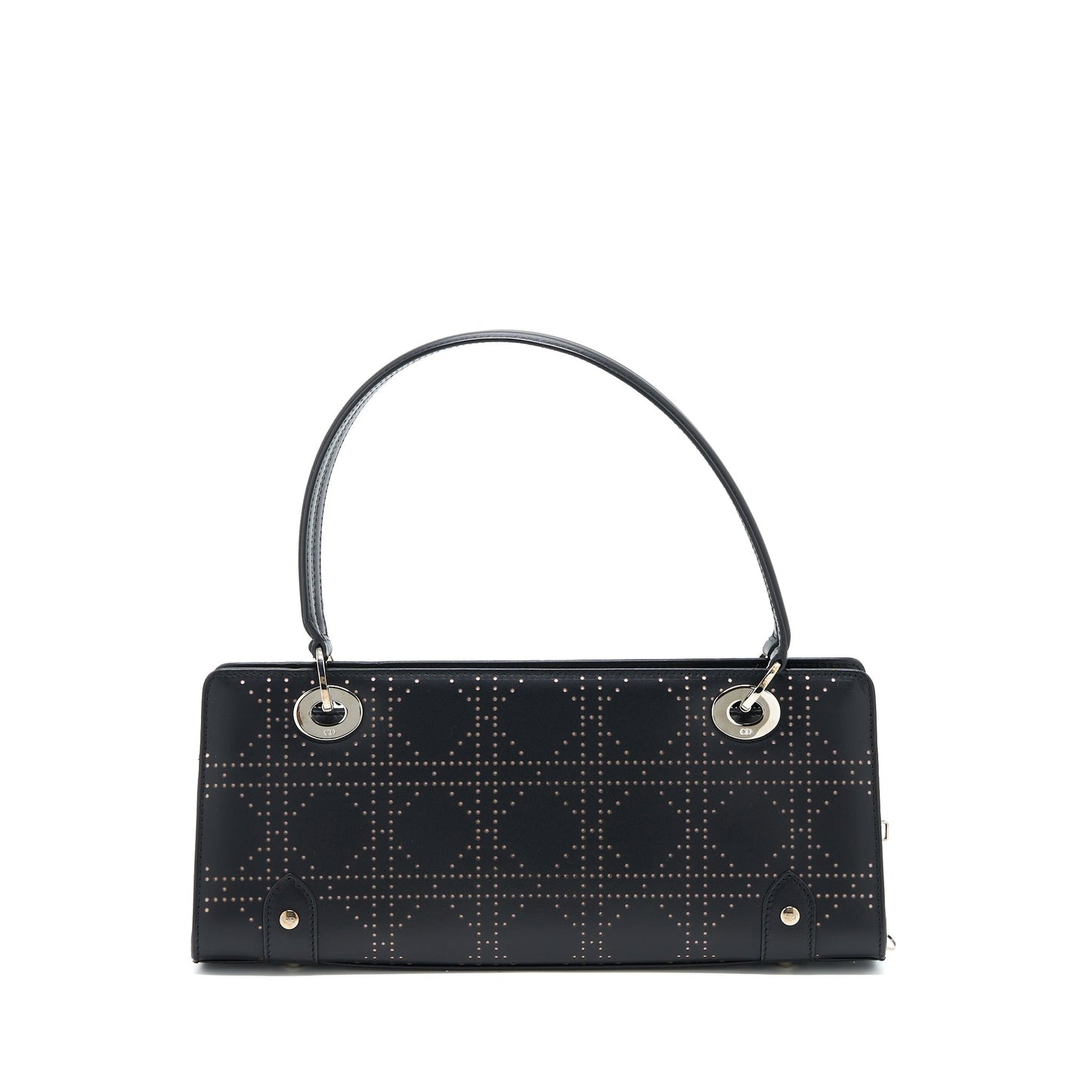 Dior   Lady Dior Long Cuir Purse Calfskin Black