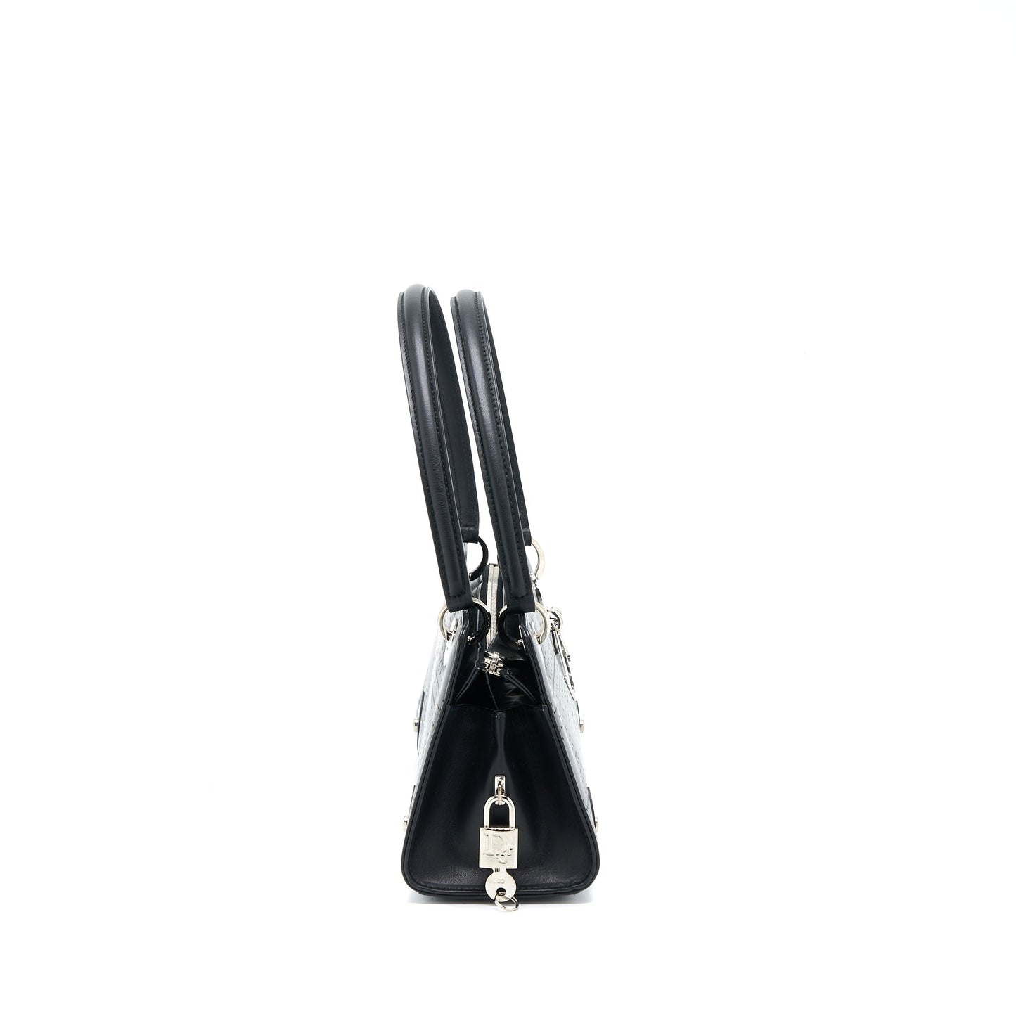 Dior   Lady Dior Long Cuir Purse Calfskin Black