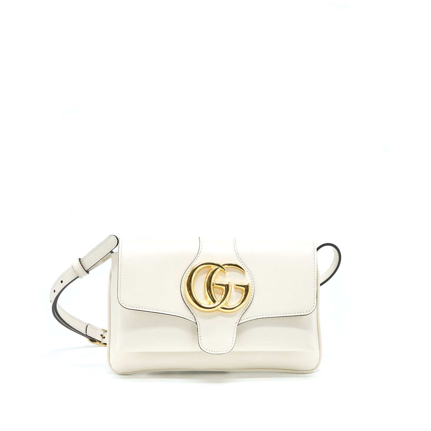 Gucci Small Arli Flap Bag Cream With